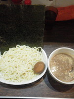 「魚介豚骨つけめん￥７００＋味玉（クーポン）」@麺バカ息子の写真