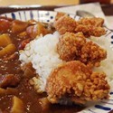 唐揚げカレー並