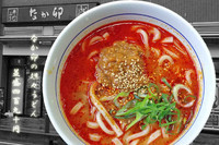 「坦々うどん」@なか卯 上福岡店の写真