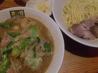 「【2013.10.31限定】「鶏肉とシシトウ」濃菜つけ麺」@濃菜麺 井の庄の写真