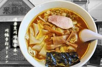 「川幅手打ラーメン＋餃子・肉野菜炒め」@来集軒の写真