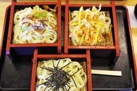 「三重（みかさね）うどん」@そば処 こぶしの写真