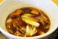 「炙り豚つけ麺」@そば処 こぶしの写真