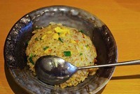 「ミニチャーハン」@越後秘蔵麺 無尽蔵 ふじみ野家の写真