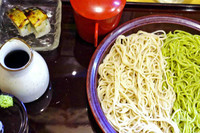 「二色蕎麦」@蕎麦人 弁慶 江戸川橋店の写真