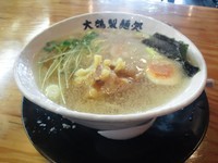 「とり天塩ラーメン（太麺）」@大鶴製麺処 謹製 親富孝の写真