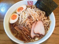 「なないろらーめん￥840円（味玉サービスCP）」@らーめん ぎょうざ なないろの写真