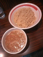 「魚介つけ麺（１．５玉）７８０円」@ラーメン長山の写真