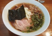 「支那そば（醤油）ローストポーク650円」@喜元門 水戸笠原店の写真