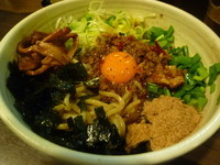 「台湾まぜそば」@神田ラーメン わいず 神田本店の写真