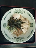 「汁なしラーメン(油そば)(１玉)」@日高屋 上尾西口店の写真