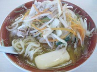 「北海道バタータンメン（太麺）￥800」@あぢとみ食堂の写真