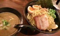 「味玉濃厚魚介つけ麺（中盛）\800」@麺Dining 38の写真