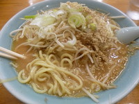 「味噌ラーメン大盛り（800円）+もやし（100円）」@えぞっ子 蔦江の写真