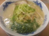 「朝ラーメン（あっさりトンコツ）並盛」@ラーメンマン（拉麺男）の写真