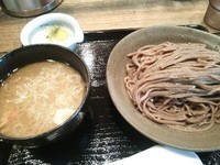 「とろろ山芋つけ麺（全粒粉麺に変更＋50円）」@三ツ矢堂製麺 上福岡店の写真