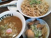 「特製つけ1000円＋大盛70円」@つけめんTETSU 駒沢大学店の写真