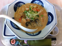 「かきちゃんぽん」@長崎ちゃんぽん リンガーハット イズミヤ千里丘店の写真