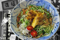 「ごまだれぶっかけ蕎麦」@そば処・鴨料理 満福の写真