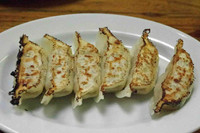 「餃子6個」@おそば やぶの写真