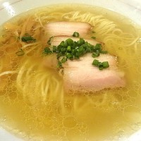 「塩中華そば　700円+ワンタン」@麺屋KABOちゃんの写真
