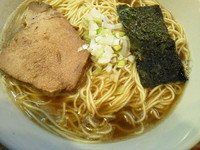 「煮干しそば(大盛り）」@煮干しそば 暁の写真