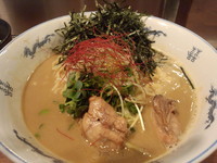 「牡蠣・拉麺（８８０円）」@麺や佐市の写真