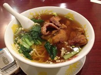 「排骨湯面」@中国料理 和福飯店の写真