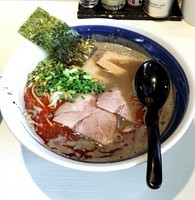 「カラニボ鶏白湯(限定)　@750円」@らー麺 山さわの写真