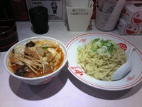 「冷し味噌野菜850円，大盛り60円」@蒙古タンメン 中本 目黒店の写真