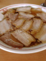 「肉そば」@古川農園の写真