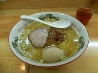 「中華そば＋味玉」@中華そば さとうの写真