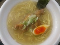 「鶏魚介塩らーめん￥500」@和風らーめん 凪の写真