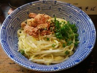 「まぜ豚そば　（大盛：サービス券）」@豚そば 頂の写真