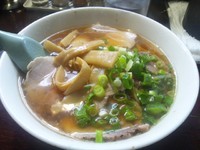 「中華そば６００円」@名物ラーメン一力の写真