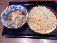 「肉つけ麺、大盛り」@伝丸 新百合ケ丘店の写真