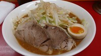 「味噌ラーメンニンニクアブラ780円」@モッコリ豚の写真