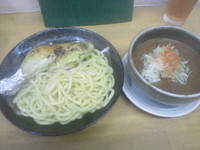 「4ｔｈカレーつけ麺Ａ」@MENYA 食い味の道有楽の写真