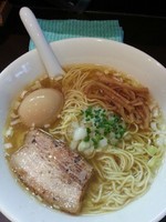 「【限定】煮干そば（白）ｲﾁｶﾜｲﾝｽﾊﾟｲｱ800円」@おおぜき中華そば店の写真