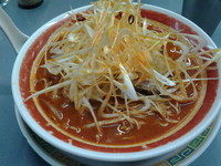 「ねぎ辛ラーメン（めちゃ辛） \800」@博多ラーメン だんだんの写真