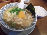 「肉そば（餃子セット）」@丸源ラーメン 千葉寺店の写真