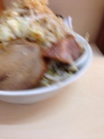 「ラーメン(ニンニクアブラカラメ)」@自家製ラーメン 大者の写真