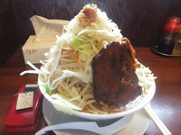 「味噌ラーメン680円(クーポンで500円)ニンニク・ヤサイ」@喝力屋の写真