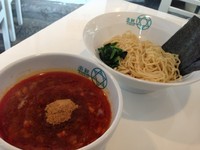 「濃厚ベジつけめん 750円」@楽観 立川の写真