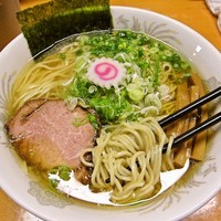 「塩らぁめん　500円」@麺屋 猪貴 -CHOKI-の写真