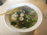 「知床（海鮮塩）：680円」@ラーメン ロッジの写真