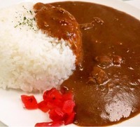 「辛口カレー＋大盛（300円＋100円）」@湘南カレー どんりゅう庵の写真