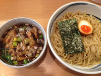 「醤油つけめん 大盛」@麺処 葵 aoiの写真