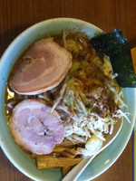 「らーめん+野菜」@麺通の写真