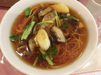 「冬茹湯麺」@獅門酒楼の写真